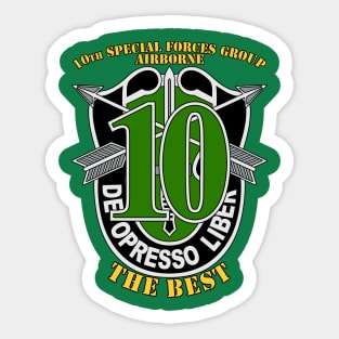 10th Special Forces Group Sticker